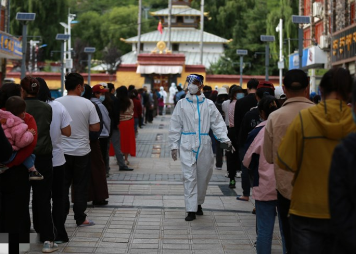 拉萨疫情观察,高原圣城的静默坚守与温情守望 拉萨疫情观察,高原圣城的静默坚守与温情守望