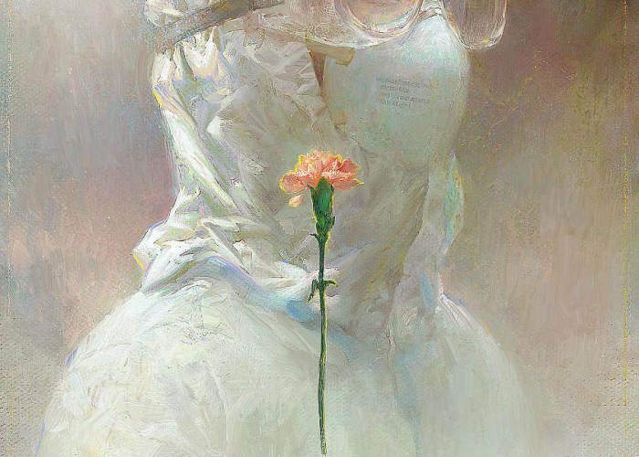 疫情绘影,一幅画中的生命沉思与人性光芒 疫情绘影,一幅画中的生命沉思与人性光芒